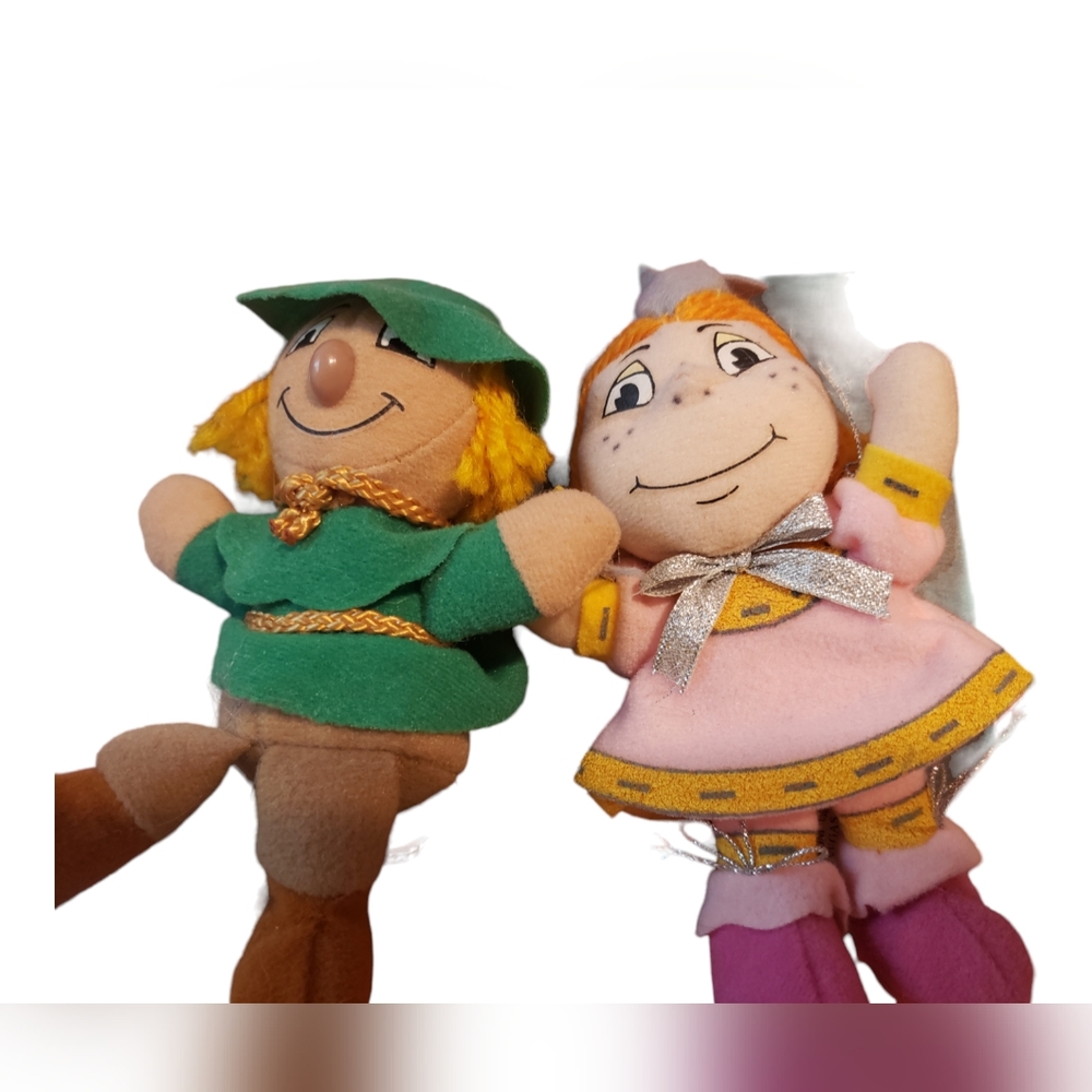 The Wizard Of Oz 1999 MGM Grand Las Vegas 6" Plush Set Dorthy,  Scarecrow Lot